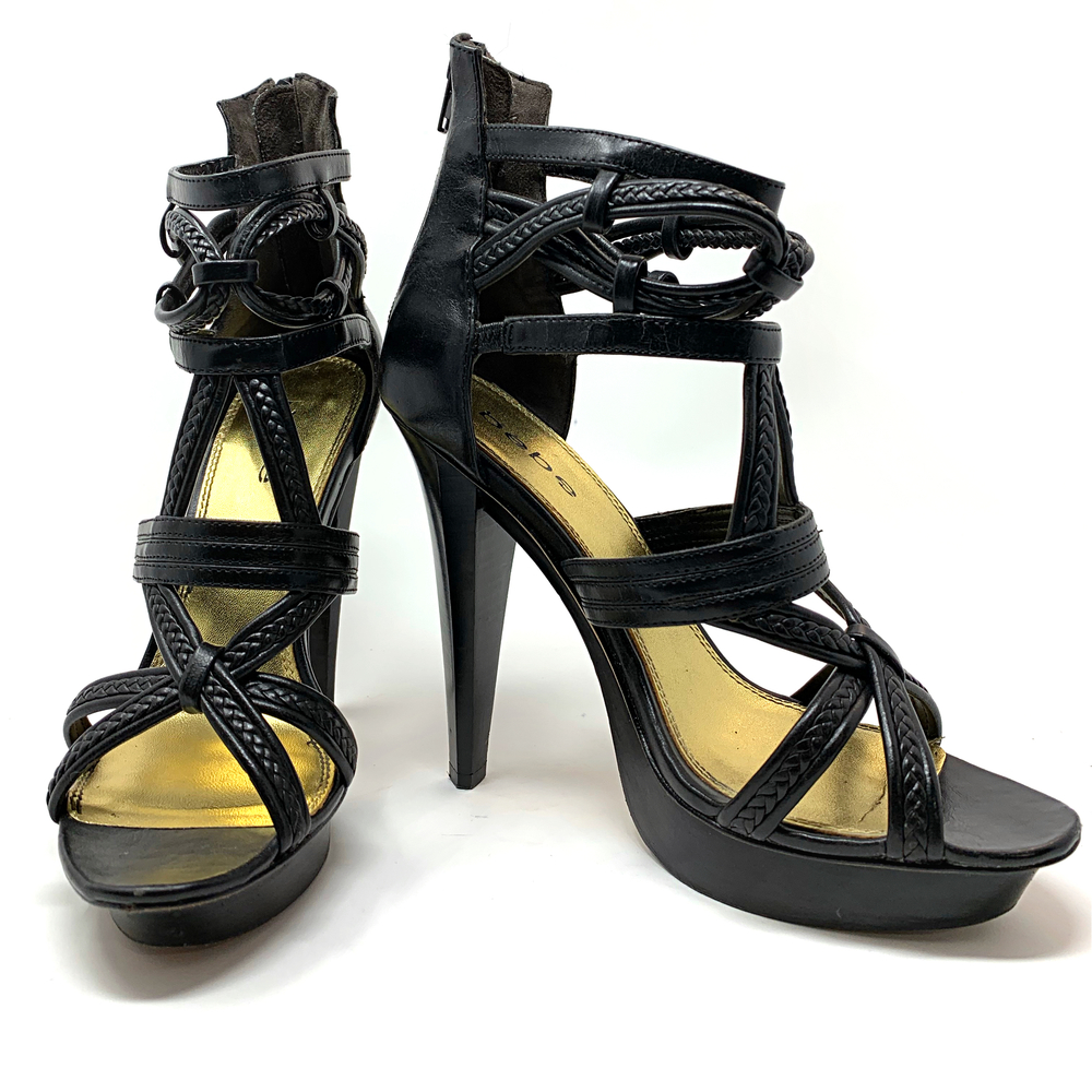 bebe Rasario Strappy Platform Heel